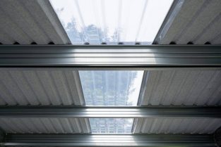 SkyClad Polycarbonate Roof Lights Provide Natural Light